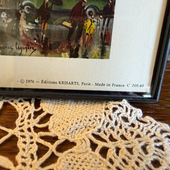 1976 Signed French Moulin Rouge Print Made in France - Picture 5 of 7